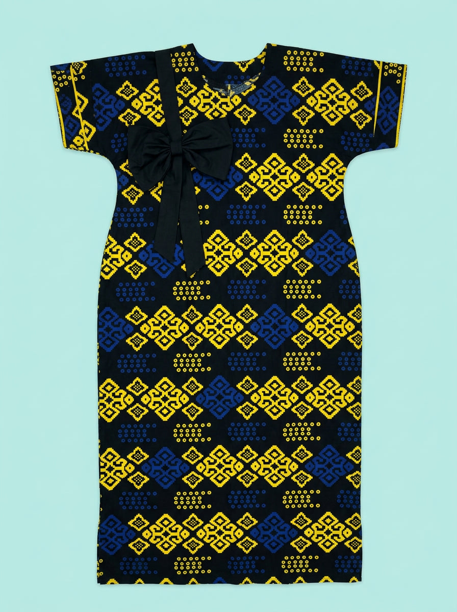 Bubu gown with ribbon flat