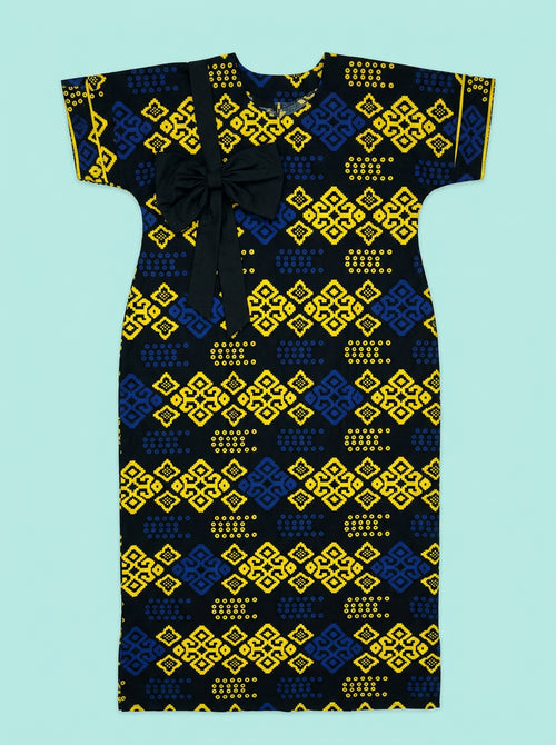 Bubu gown with ribbon flat